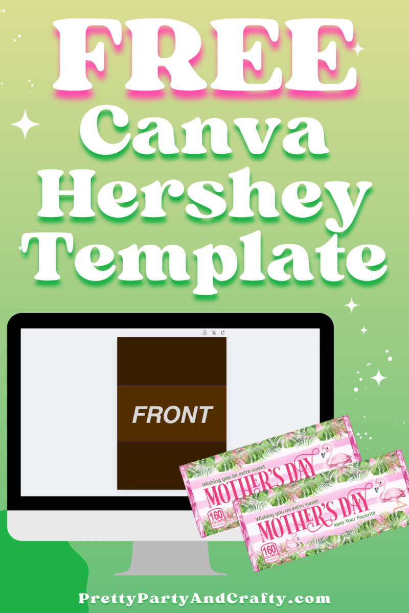Free Hershey Chocolate Bar Template Candy Wrapper - Pretty Party
