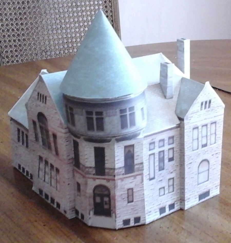 Free HO Scale D Printable Paper Small Town Museum. Free HO Scale D Printable Paper Small Town Museum.