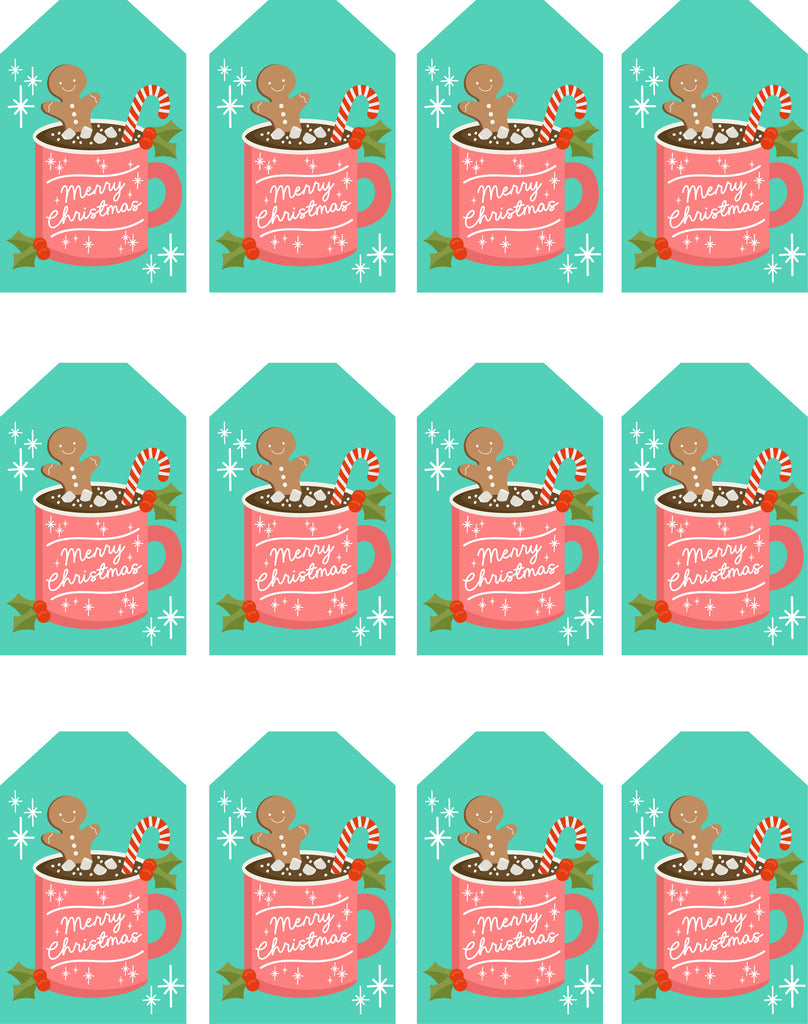 FREE Hot Cocoa Printable Gift Tags-Download Only – MISS KATE