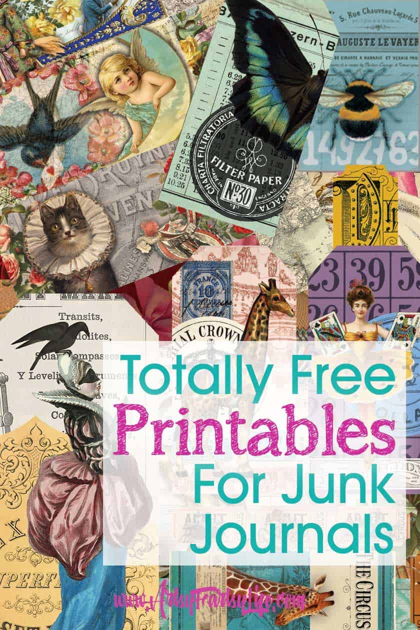 Free Junk Journal Printables · Artsy Fartsy Life Free Junk Journal Printables · Artsy Fartsy Life