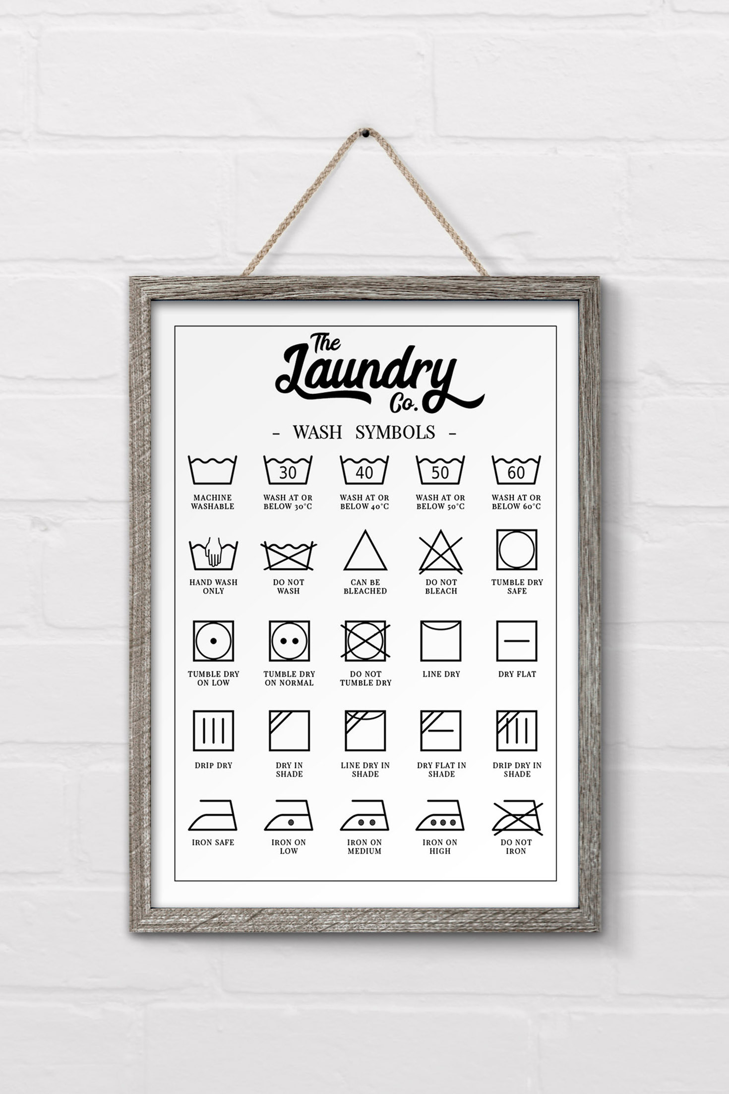 Free Laundry Symbols Wall Art Printable - / Moms Free Laundry Symbols Wall Art Printable - / Moms