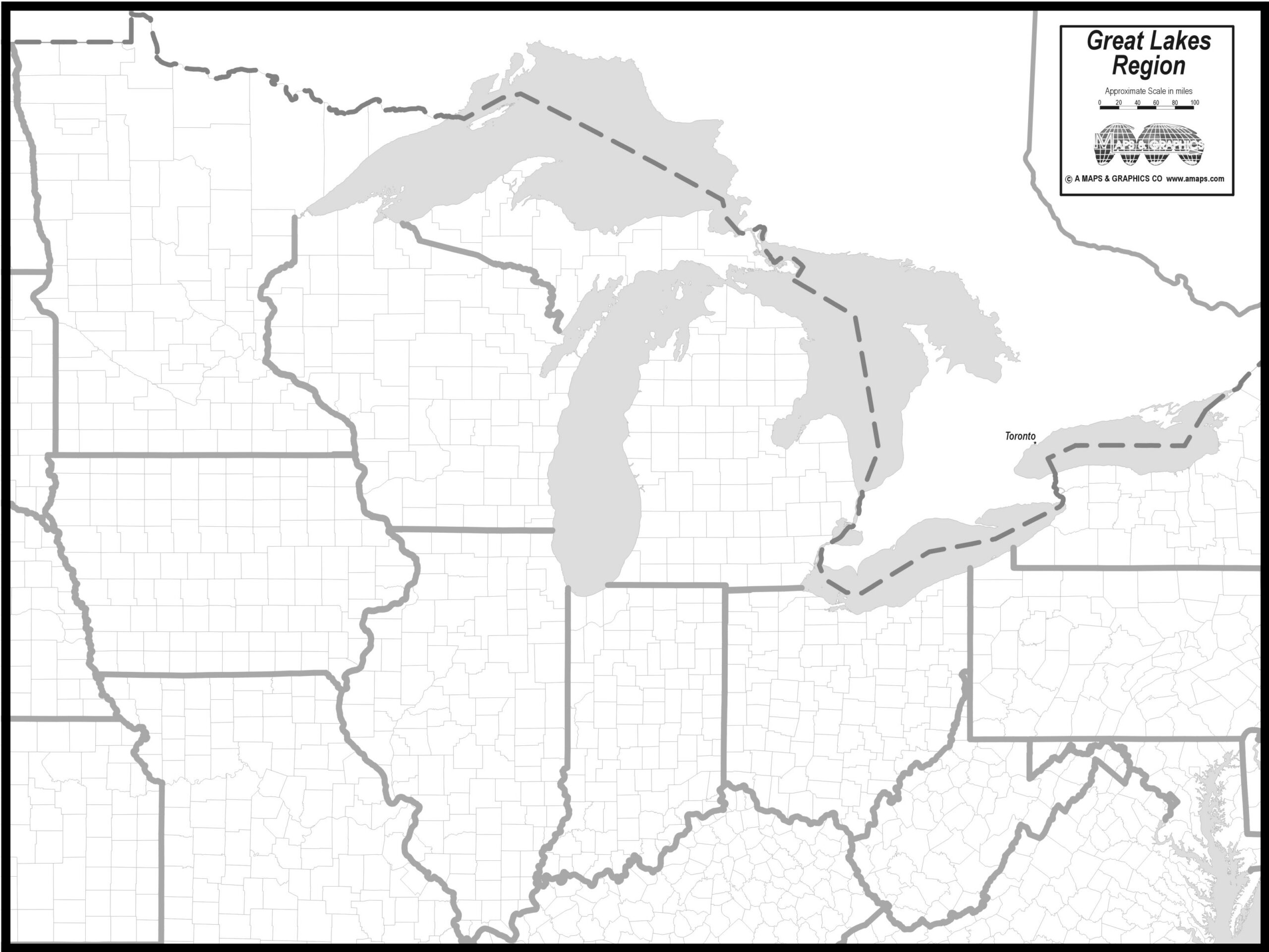 FREE MAP OF GREAT LAKES STATES FREE MAP OF GREAT LAKES STATES