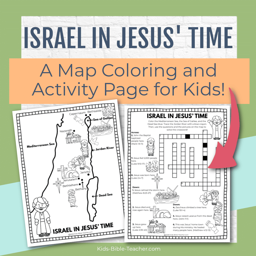 Free Map of Jesus