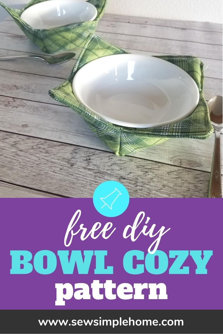 Free Microwave Bowl Cozy Pattern  Sew Simple Home