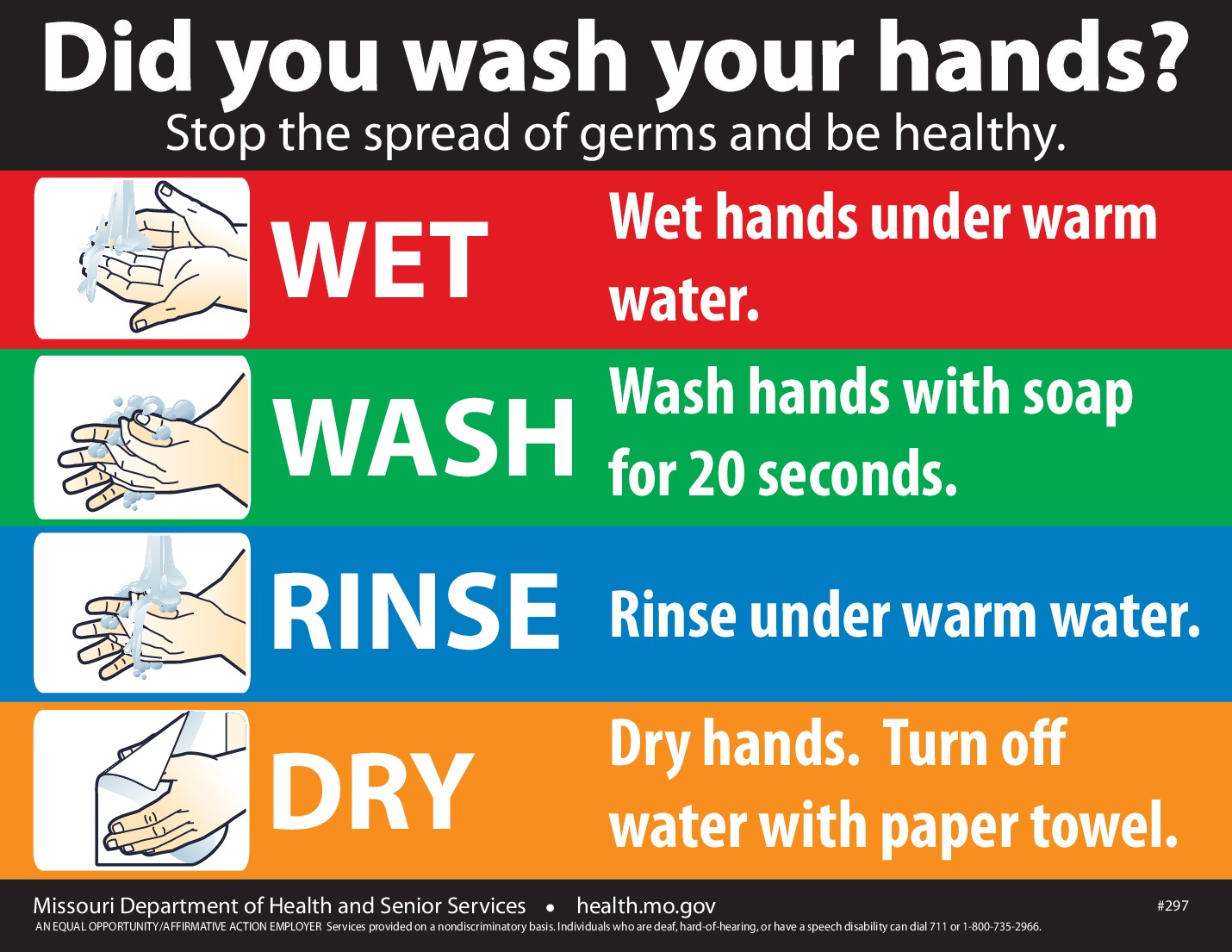 Free MO Handwashing Poster Labor Law Poster