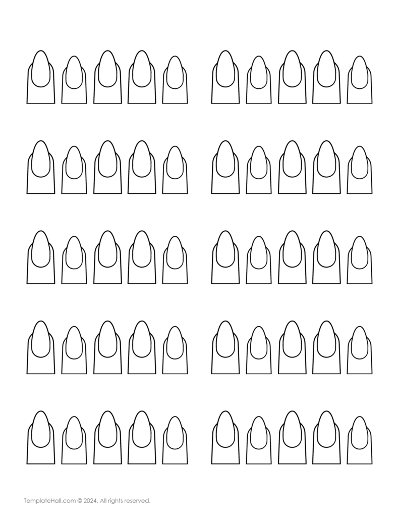 + Free Nail Templates [PDF, Word, G