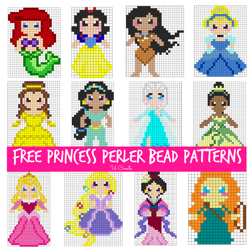 Free Perler Bead Patterns for Kids! - U Create