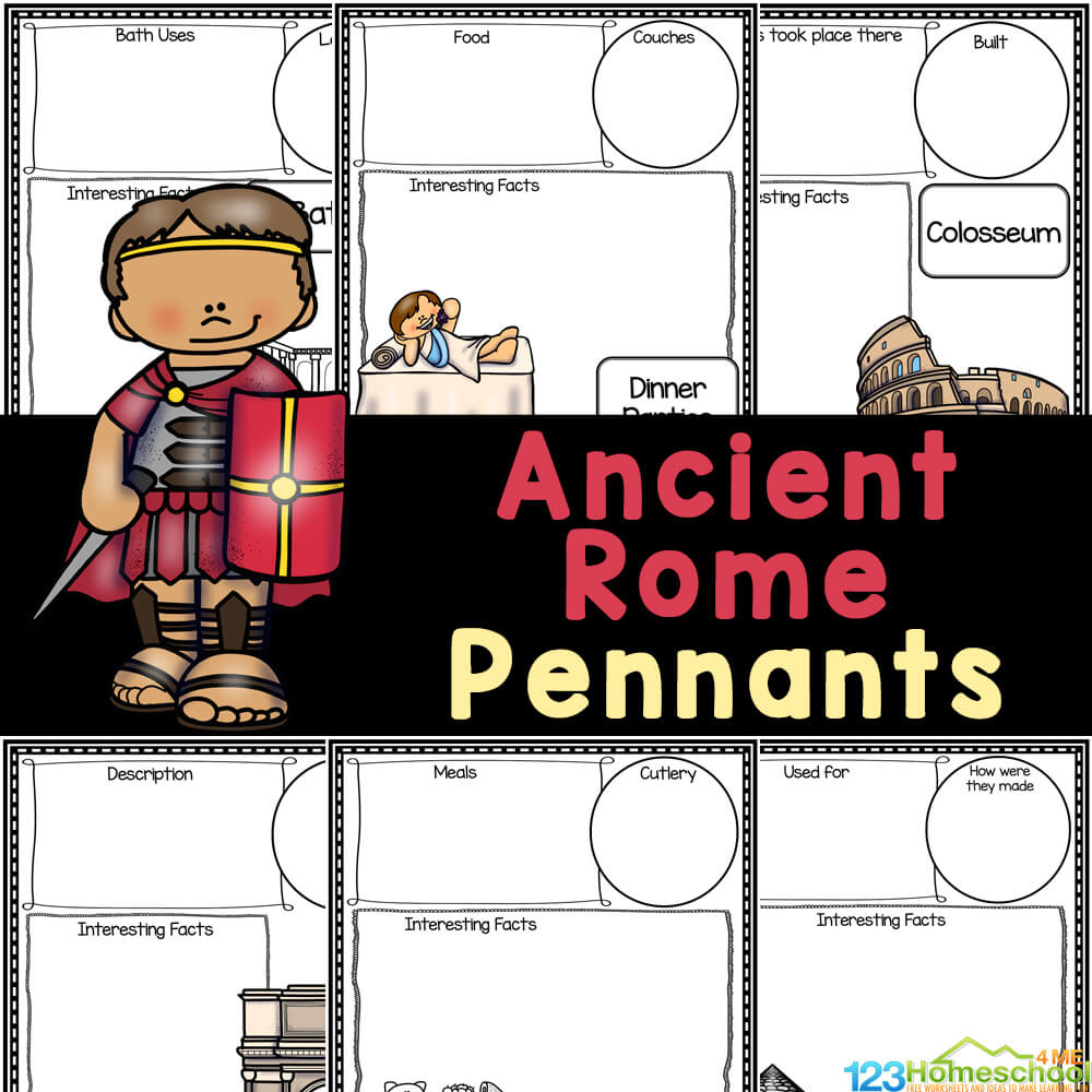FREE Printable Ancient Roman Civlization Poster