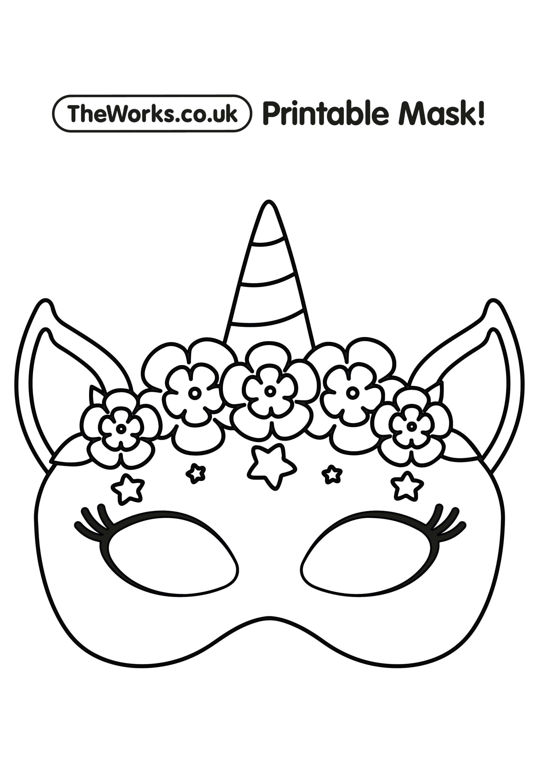 Free Printable Animal Masks The Works Free Printable Animal Masks The Works