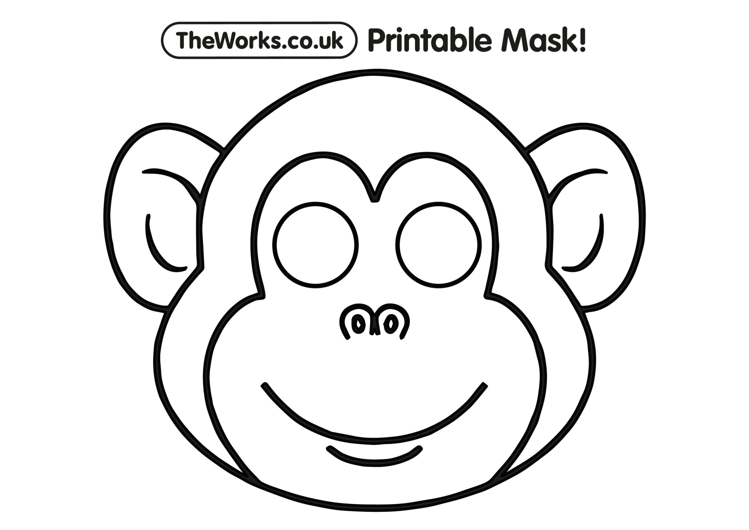Free Printable Animal Masks  The Works