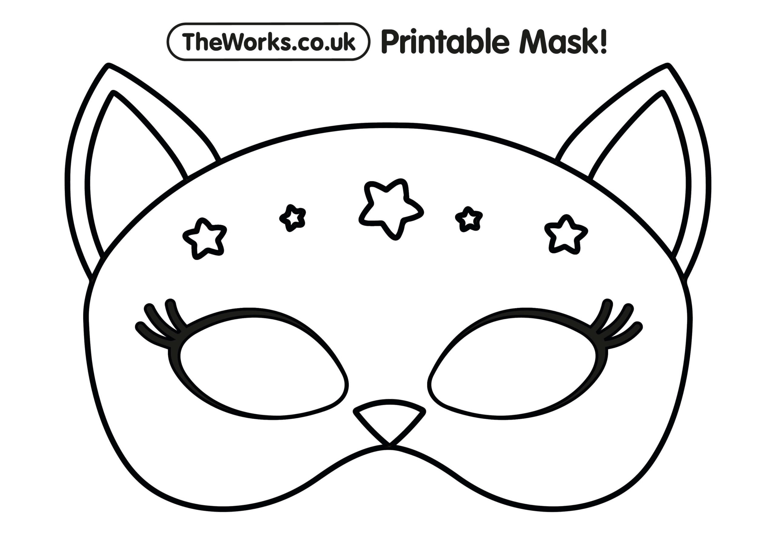 Free Printable Animal Masks  The Works