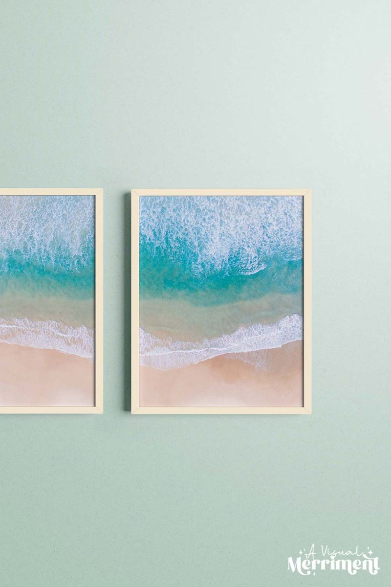 Free Printable Beach Wall Art: Aerial Shoreline Prints Kids Free Printable Beach Wall Art: Aerial Shoreline Prints Kids