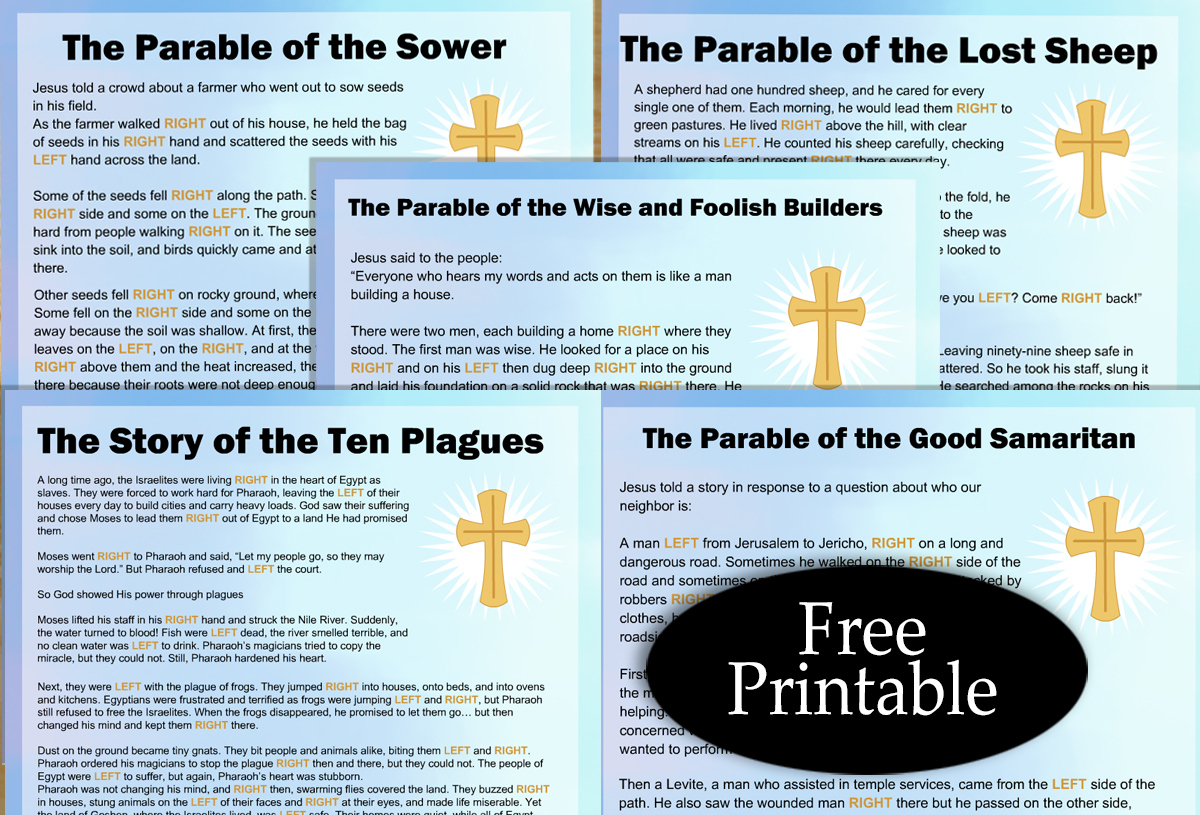Free Printable Bible Games