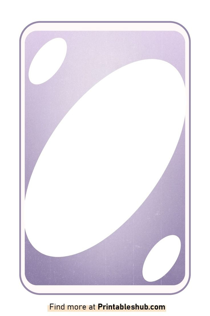 Free Printable Blank UNO Cards Template [PDF] - Printables Hub