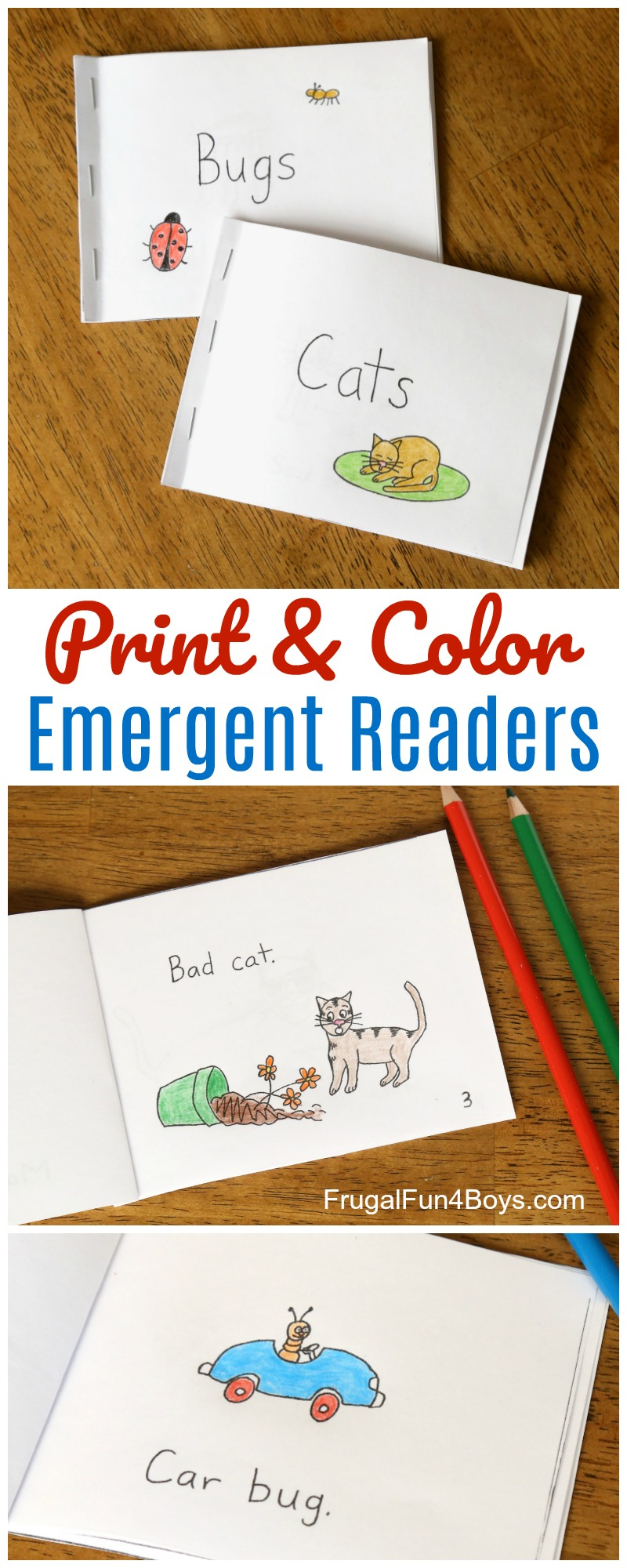 Free Printable Books for Beginning Readers - Level (Easy Free Printable Books for Beginning Readers - Level (Easy