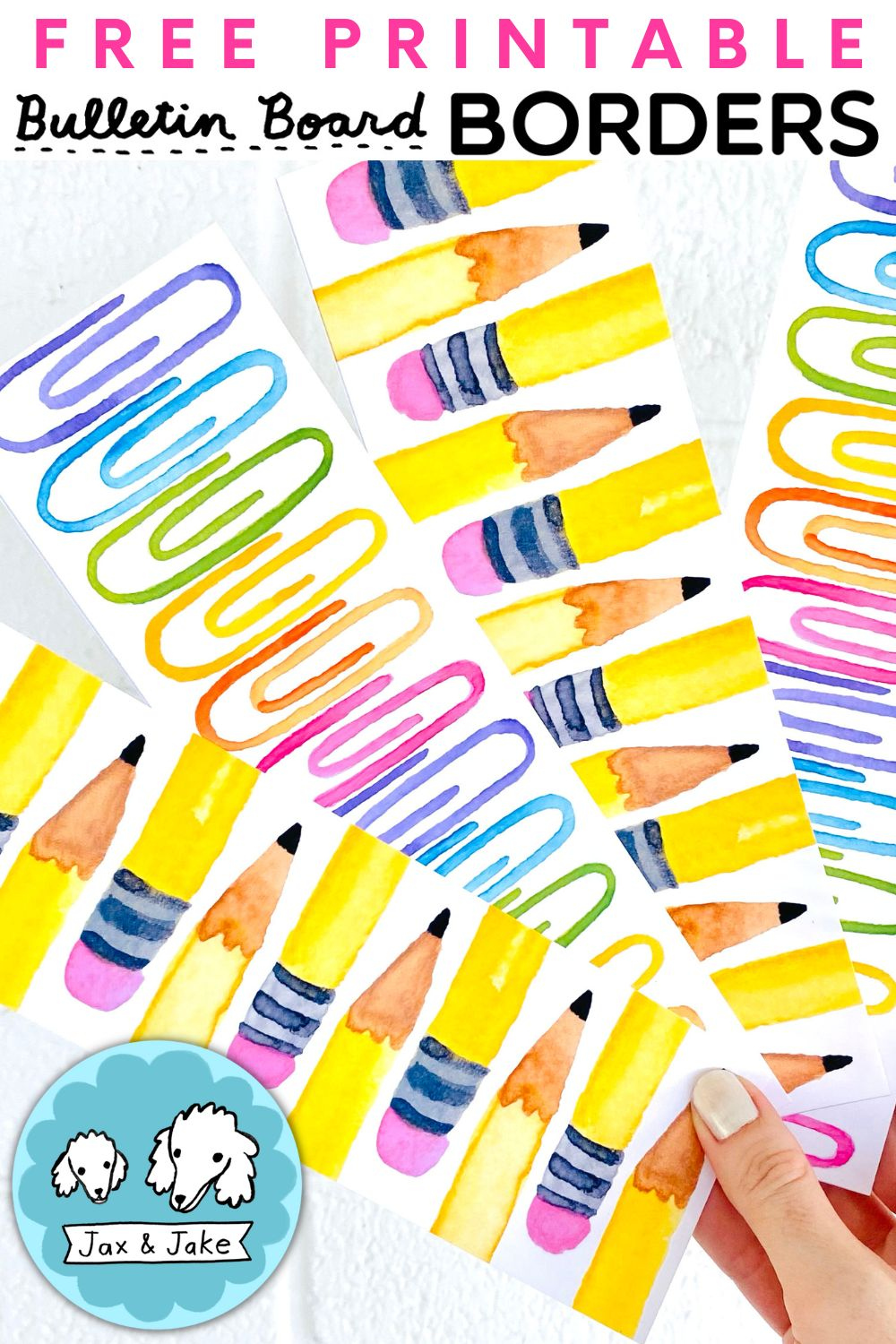 Free Printable Bulletin Board Borders – Jax and Jake