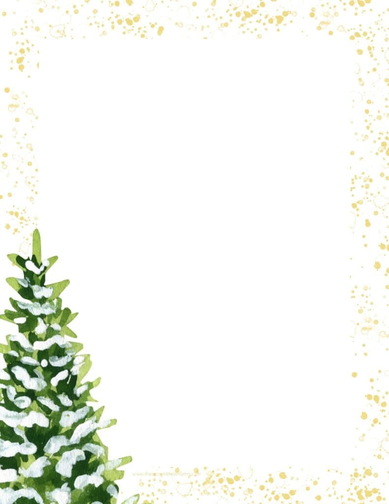 + Free Printable Christmas Border Printable Templates - The
