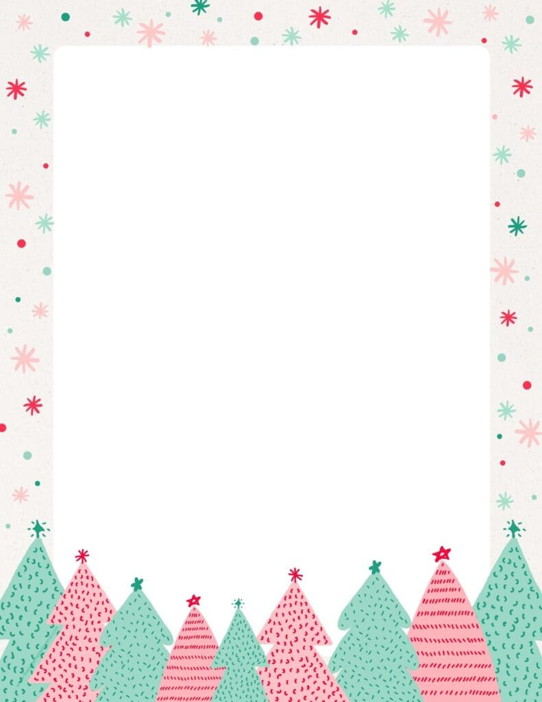 + Free Printable Christmas Border Printable Templates - The