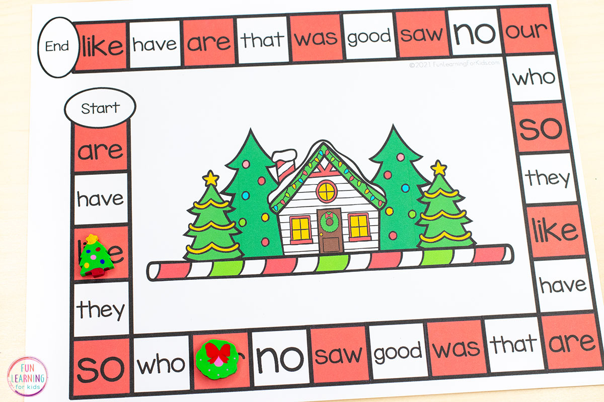 Free Printable Christmas Editable Board Game