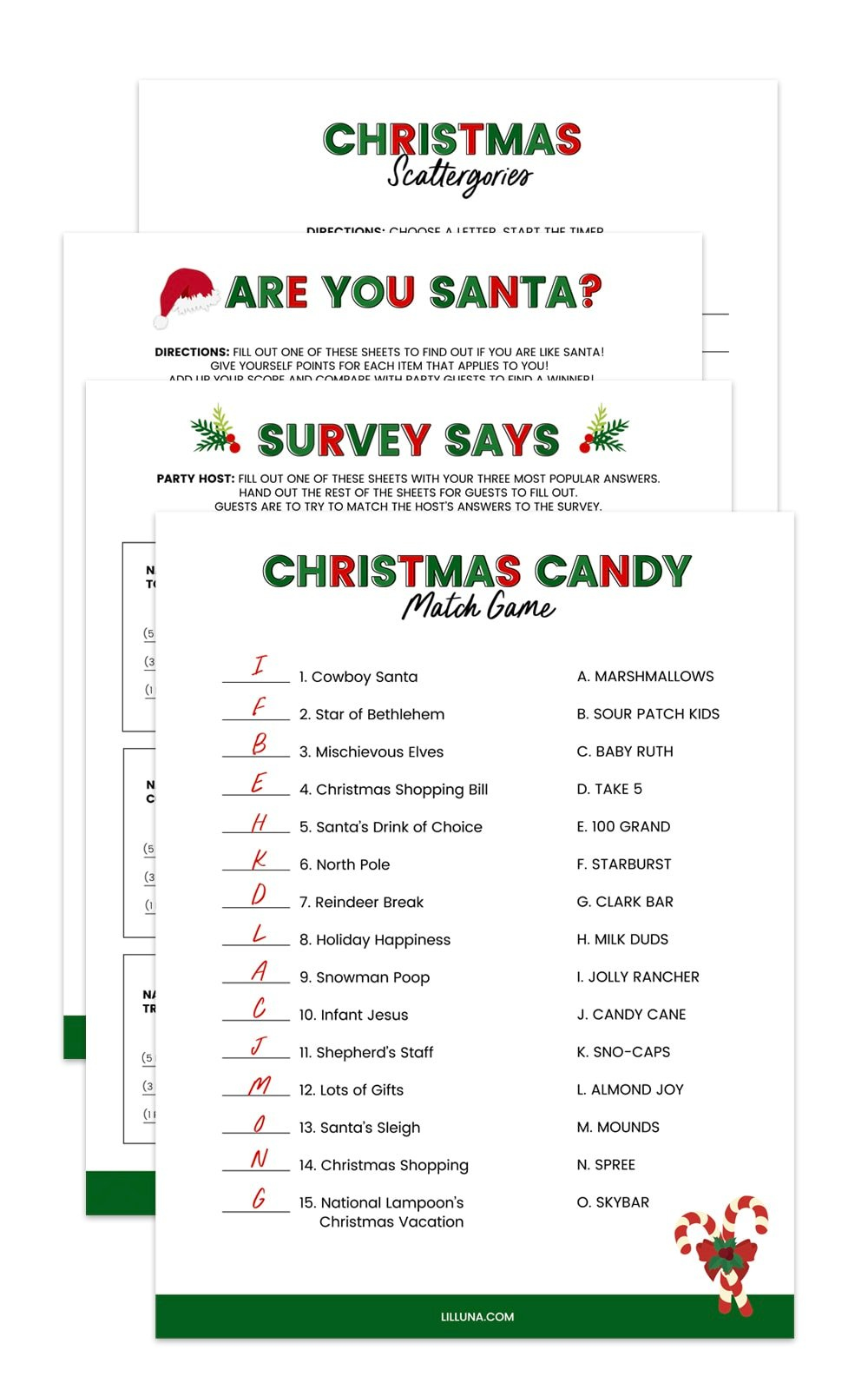 FREE Printable Christmas Games FREEBIES Lil FREE Printable Christmas Games FREEBIES Lil