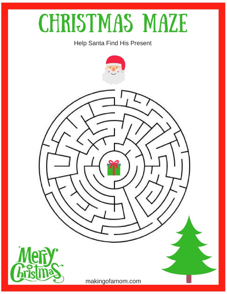 Free Printable Christmas Games - Making of a Mom Free Printable Christmas Games - Making of a Mom
