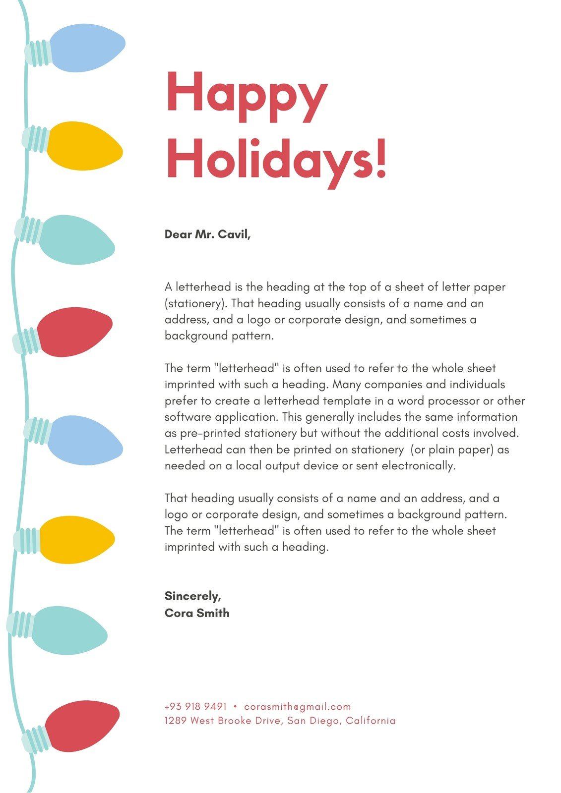 Free, printable Christmas letterhead templates Canva Free, printable Christmas letterhead templates Canva