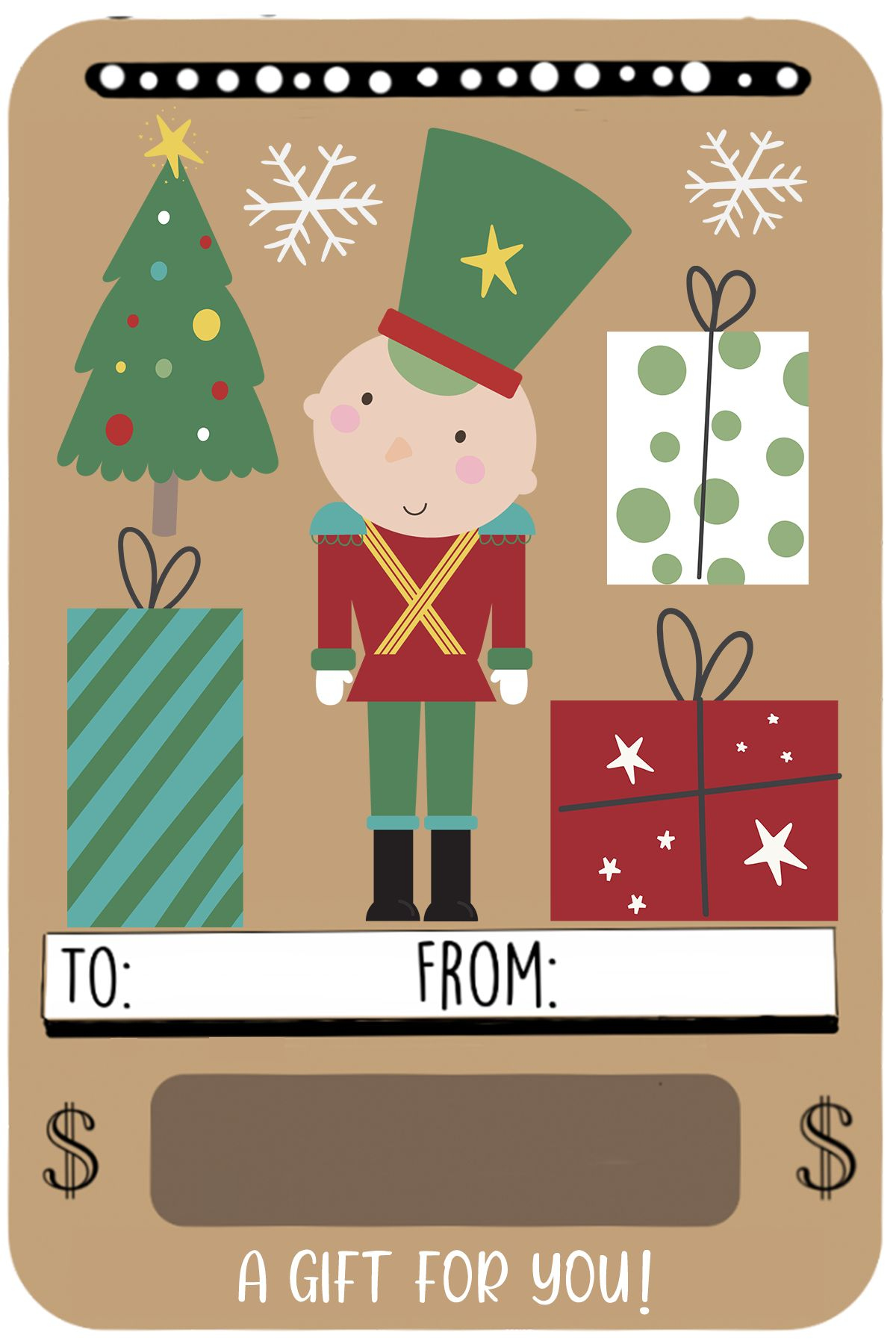 Free Printable Christmas Money Cards: Free Money Holders Free Printable Christmas Money Cards: Free Money Holders