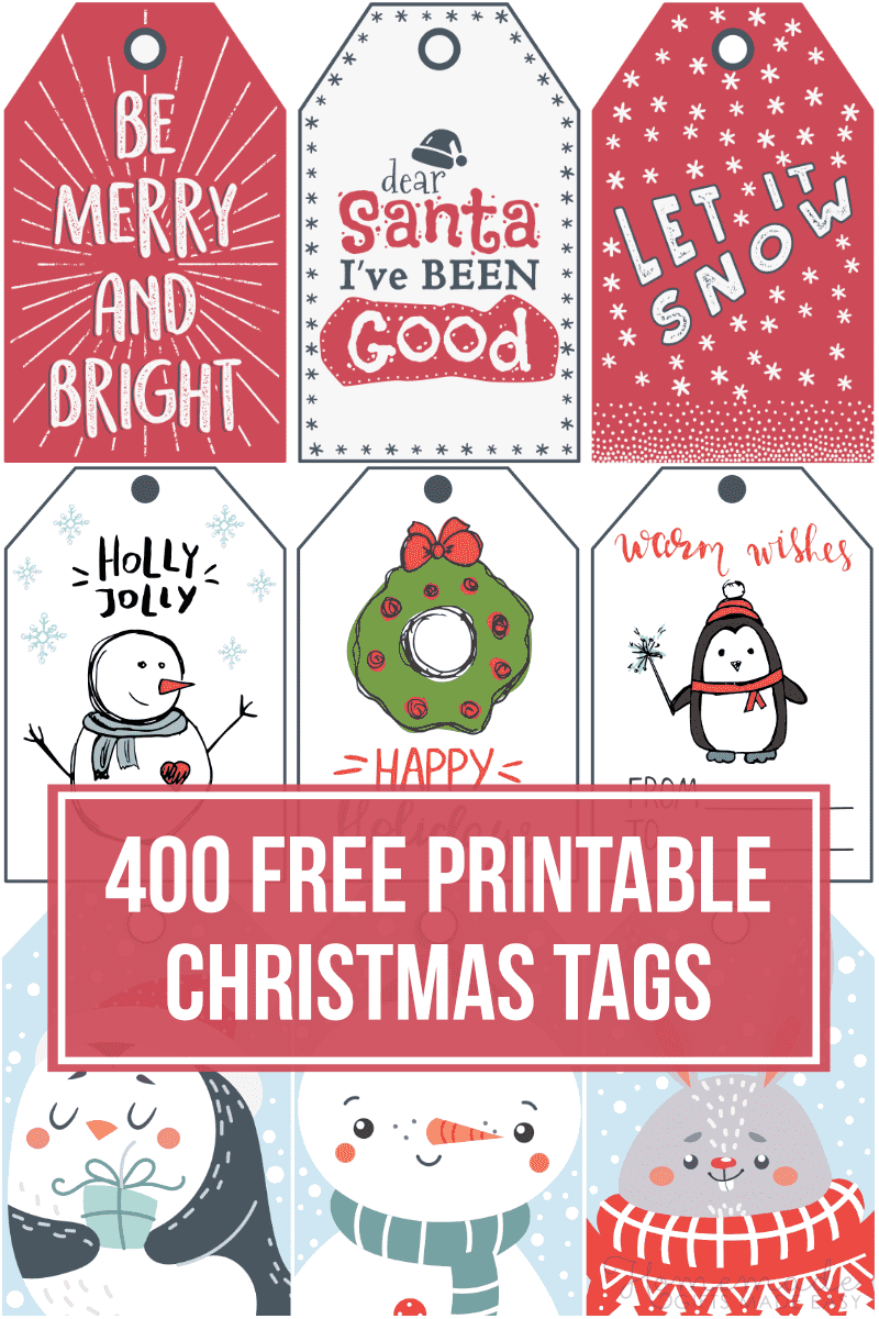 + Free Printable Christmas Tags for your Holiday Gifts + Free Printable Christmas Tags for your Holiday Gifts