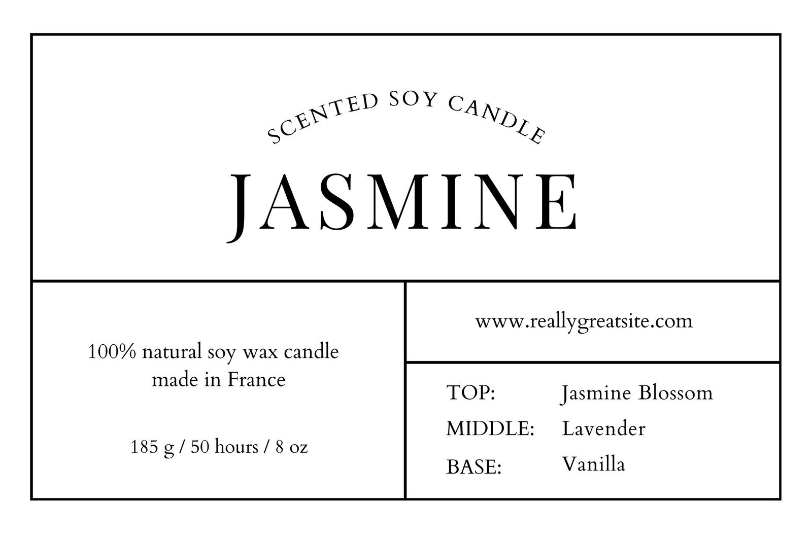 Free printable custom candle label templates Canva Free printable custom candle label templates Canva