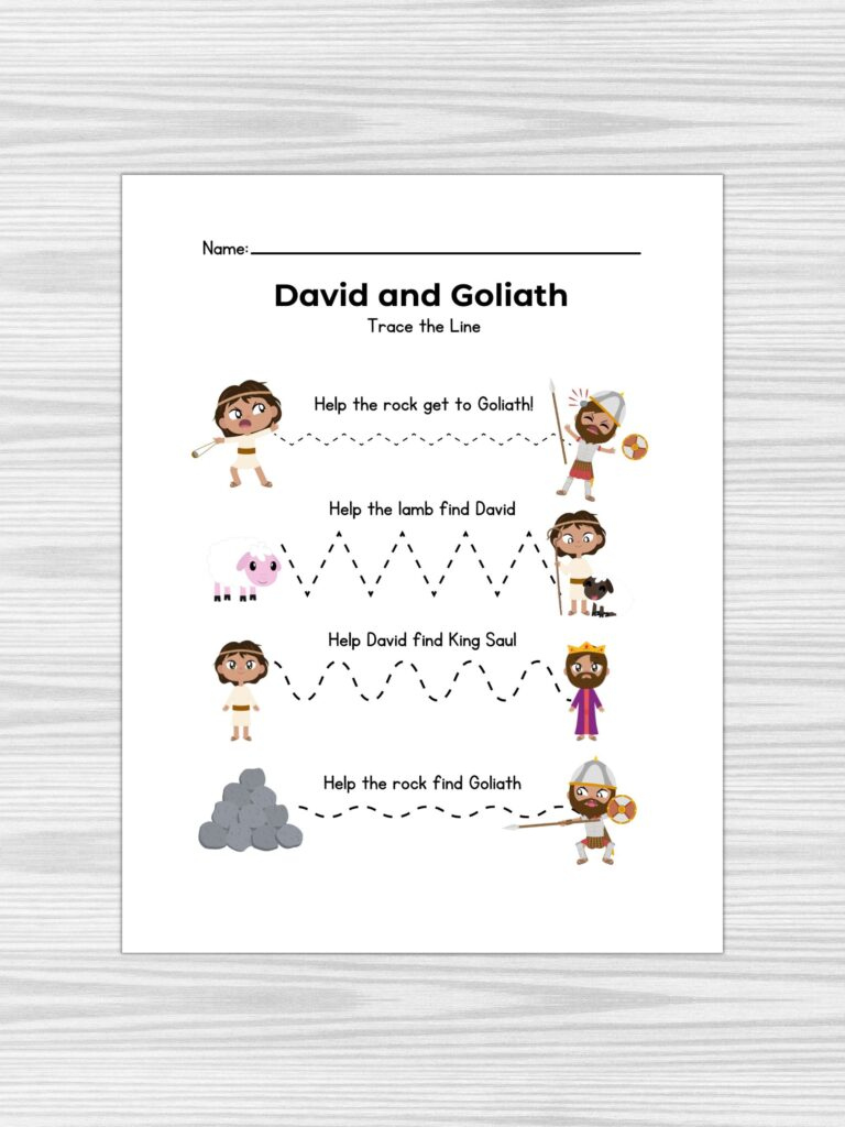 + Free Printable David and Goliath Crafts  Healing Home