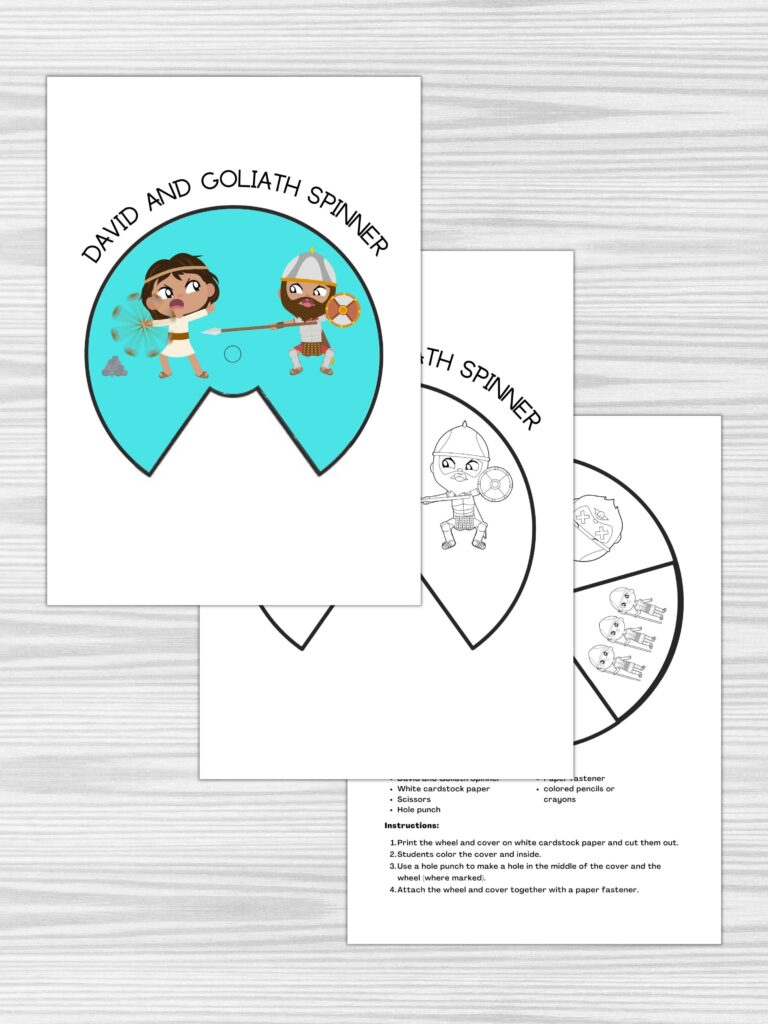 + Free Printable David and Goliath Crafts  Healing Home