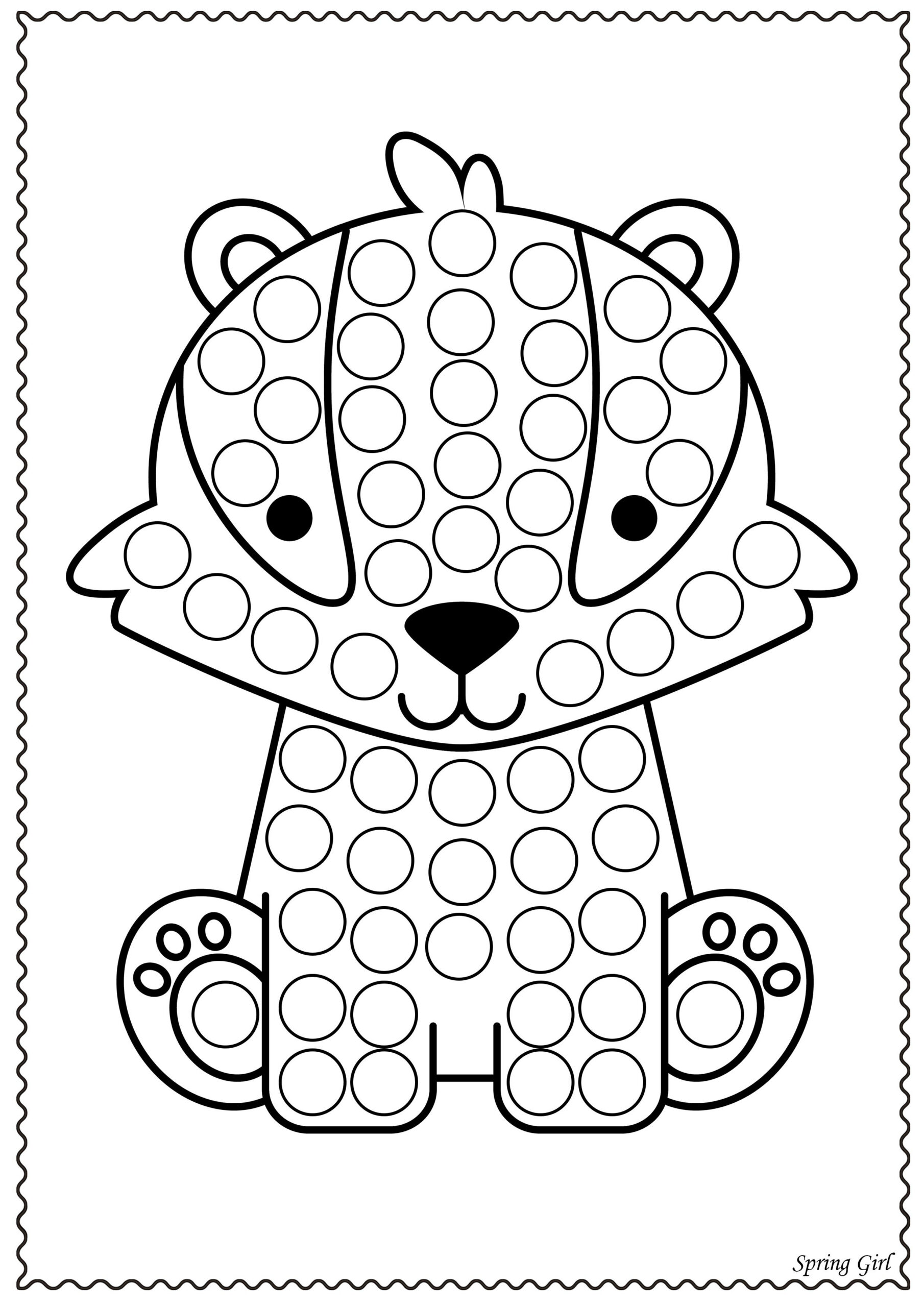 Free Printable Dot Art - Printable Party Favors