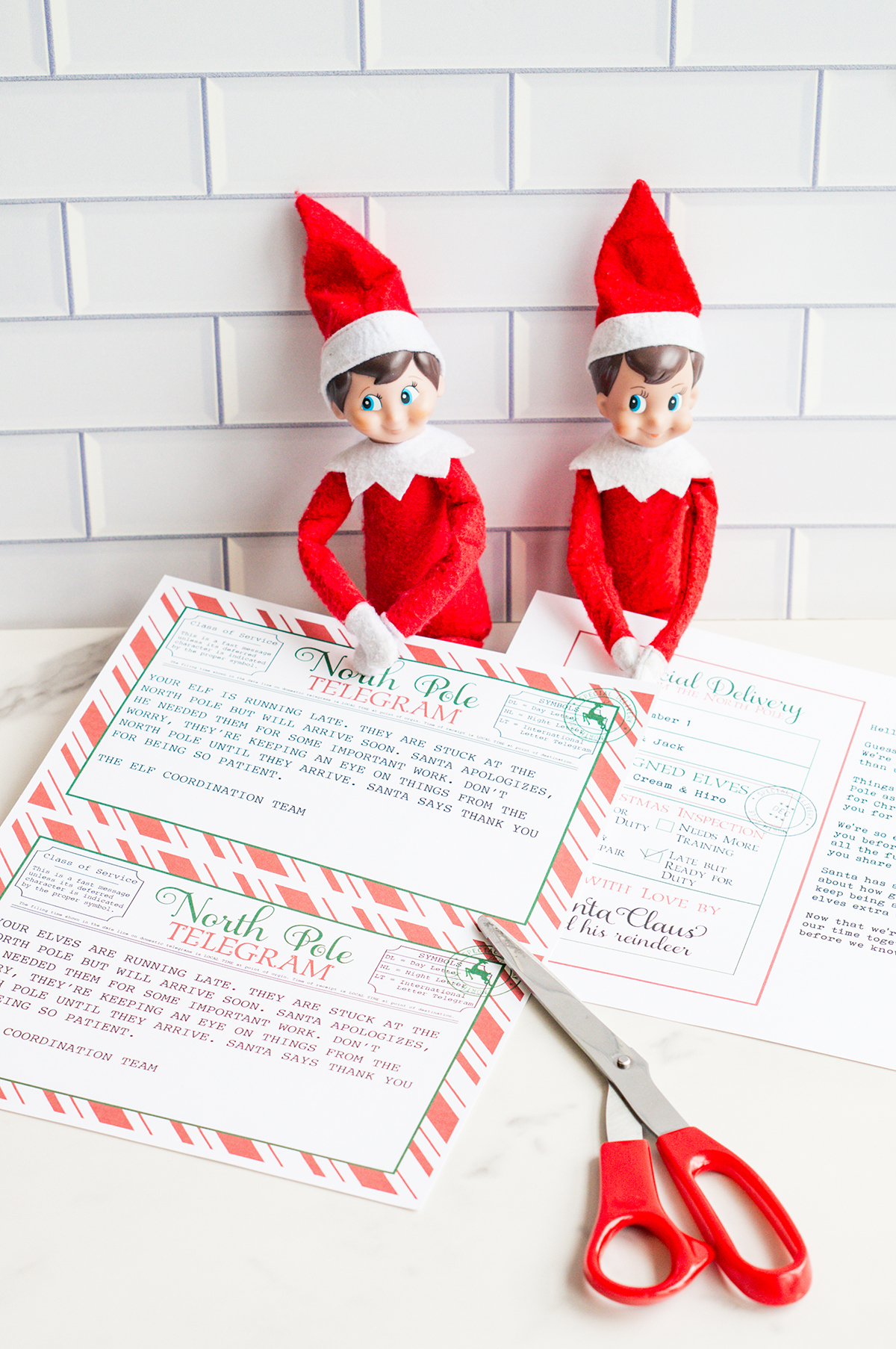 Free Printable Elf on the Shelf Sorry I