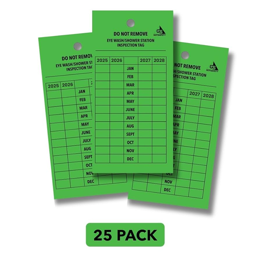 Free Printable Eye Wash Station Inspection Sheet