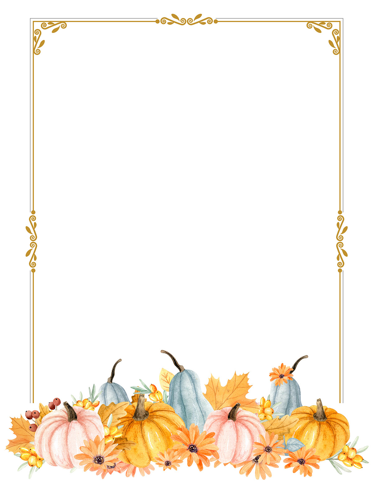 Free Printable Fall Borders - FREE Border Pages - Mom in Pajamas Free Printable Fall Borders - FREE Border Pages - Mom in Pajamas