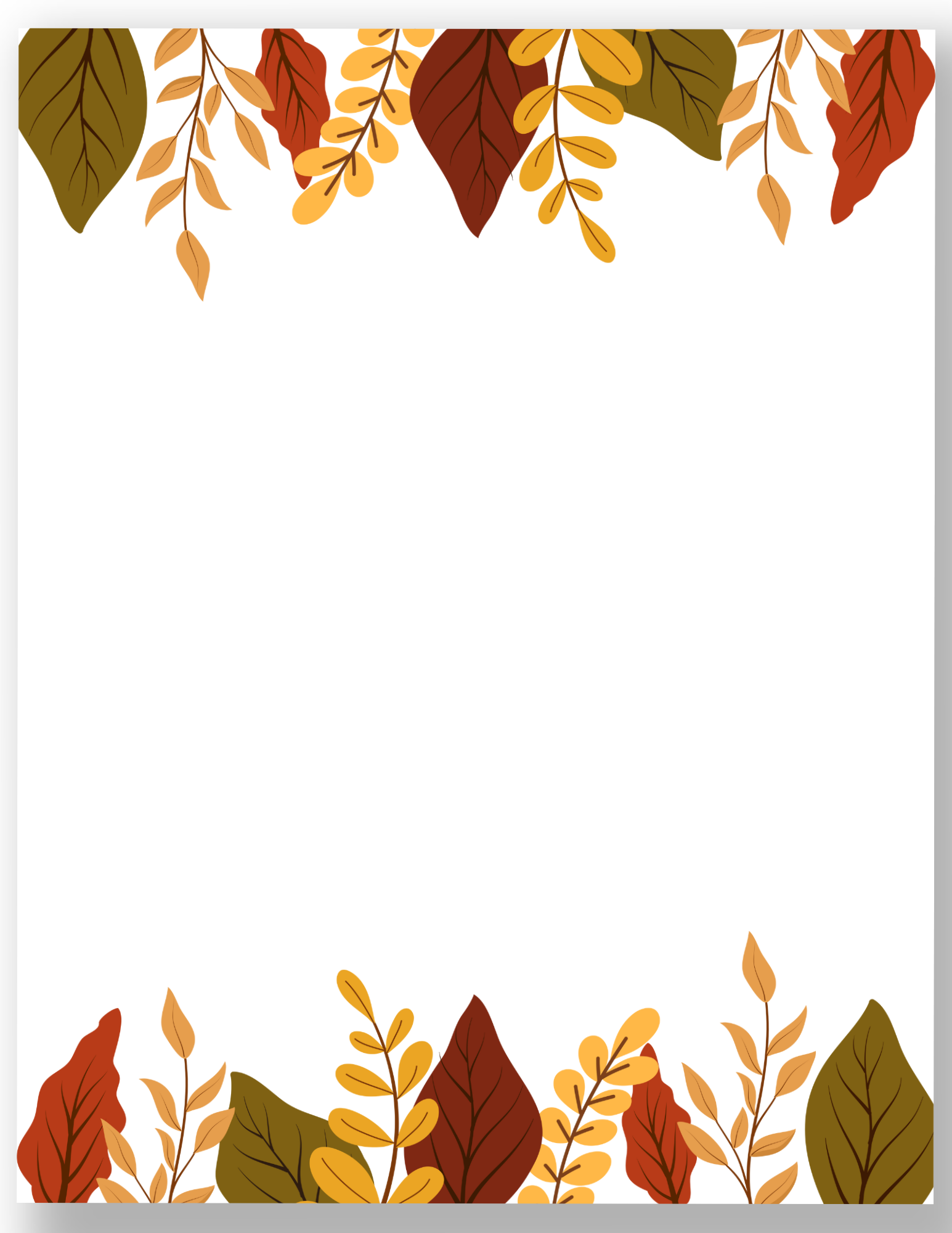 Free Printable Fall Page Borders — Gathering Beauty Free Printable Fall Page Borders — Gathering Beauty