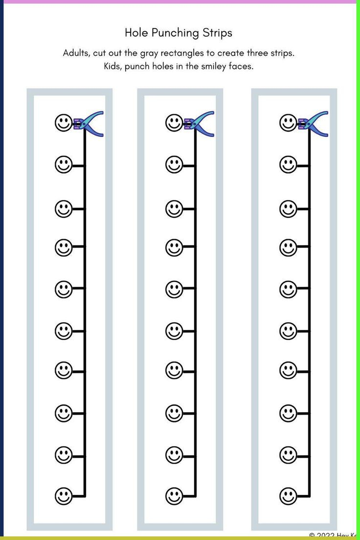 Free, Printable Fine Motor Skills Worksheets - Hey Kelly Marie