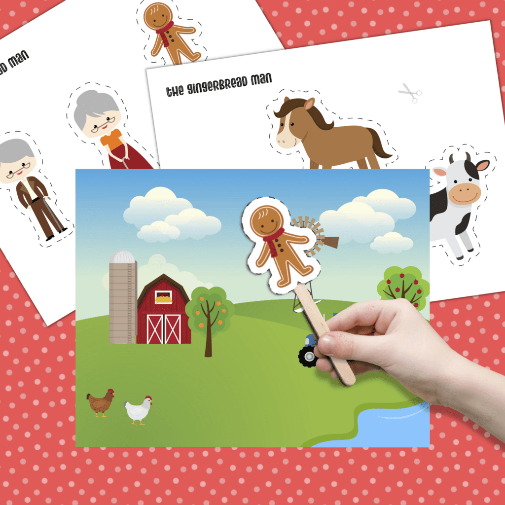 Free Printable Gingerbread Man Story Activity - Big Family Blessings Free Printable Gingerbread Man Story Activity - Big Family Blessings