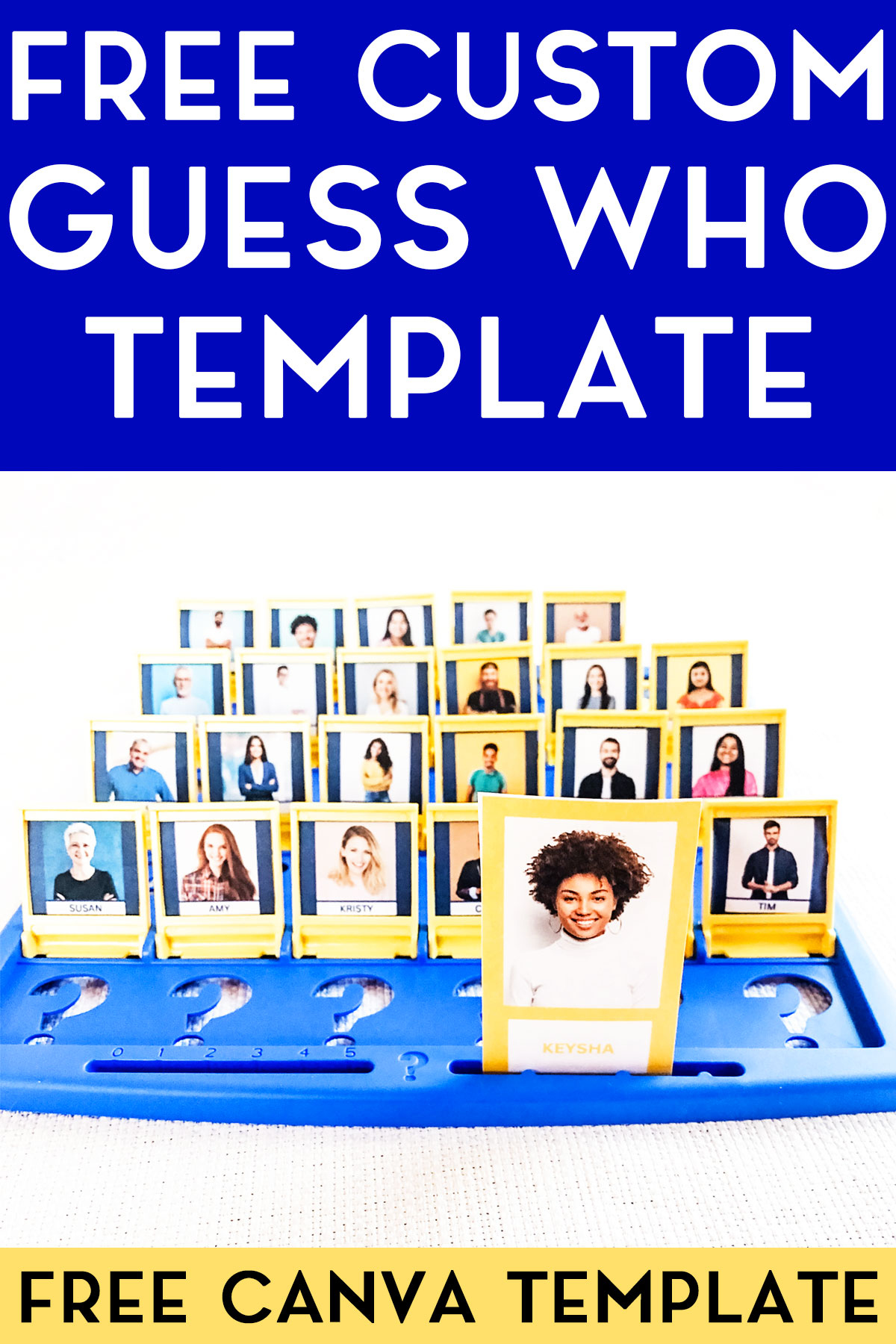 Free Printable Guess Custom Guess Who Board Game Online Guess Who