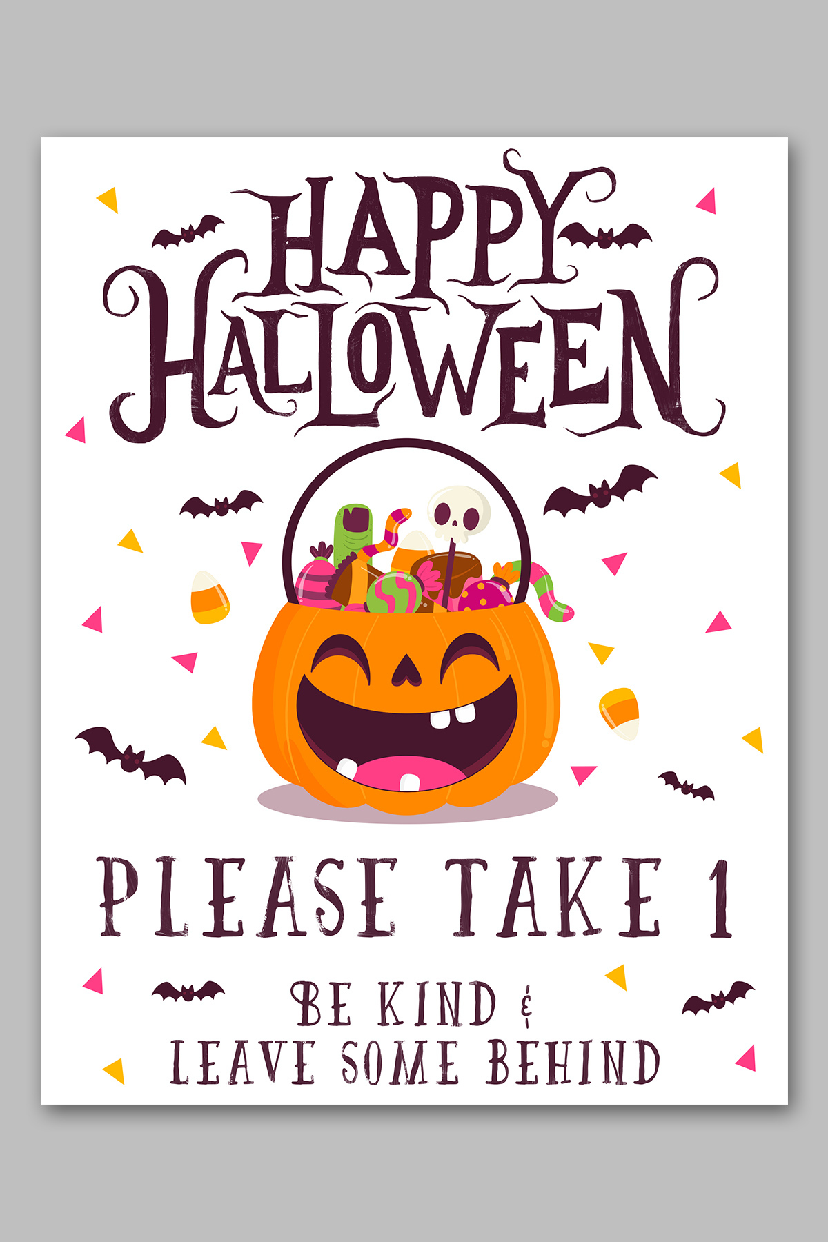 free-printable-halloween-candy-sign-set-example- - Mom Envy