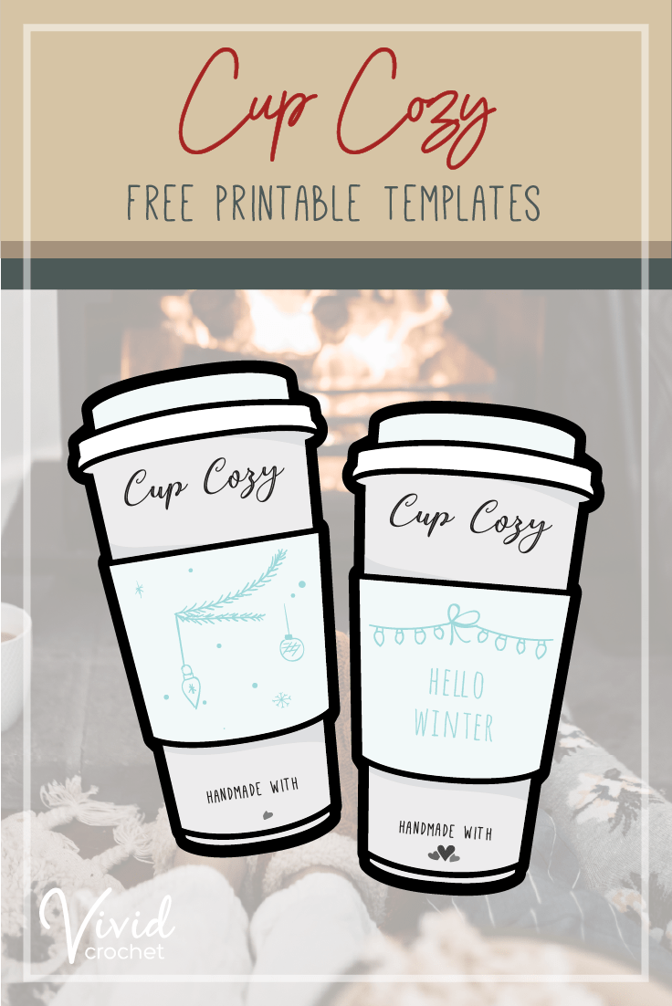 FREE PRINTABLE ❘ Handmade Cup Cozy Display FREE PRINTABLE ❘ Handmade Cup Cozy Display