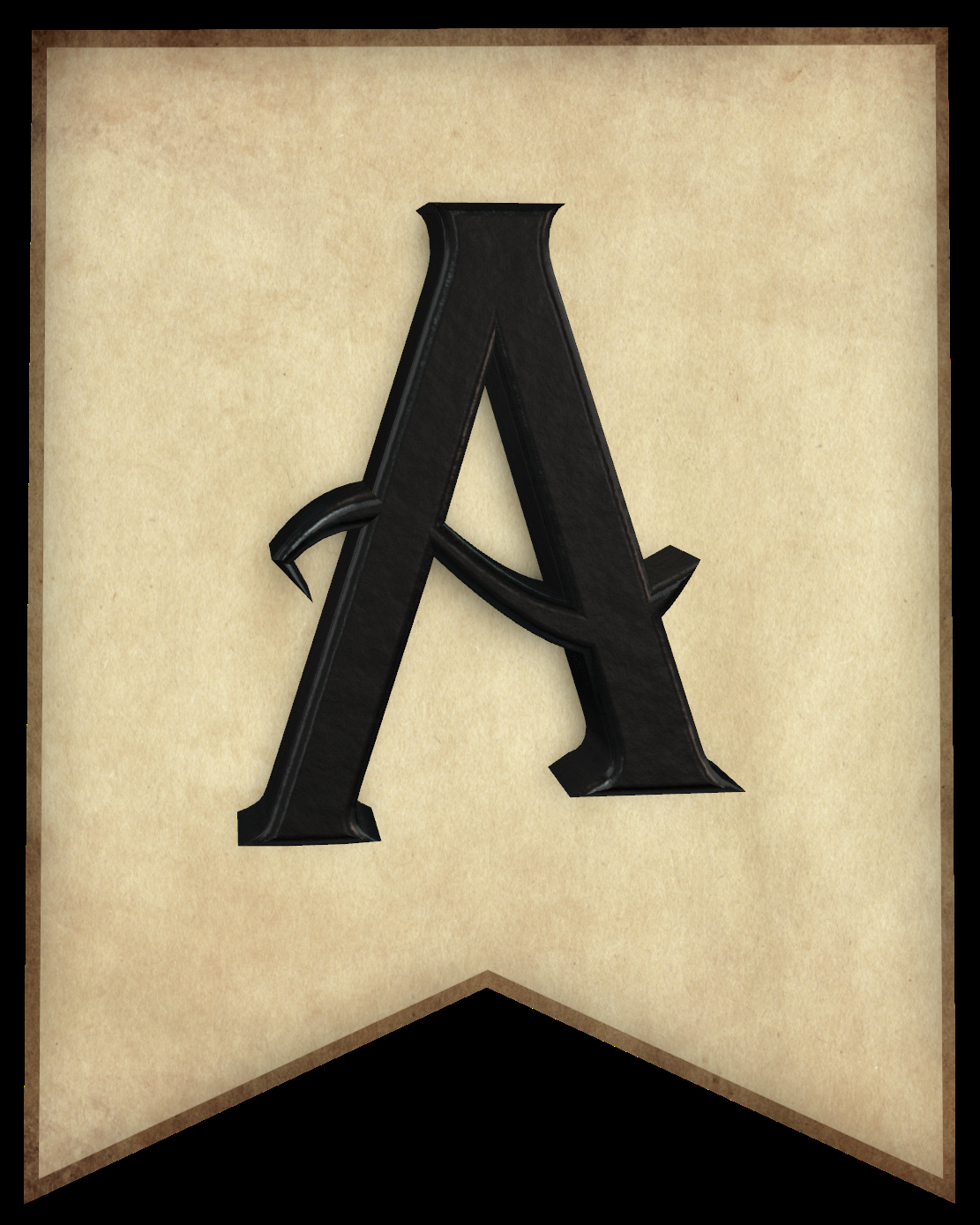 Free Printable Harry Potter Banner Letters - Paper Trail Design