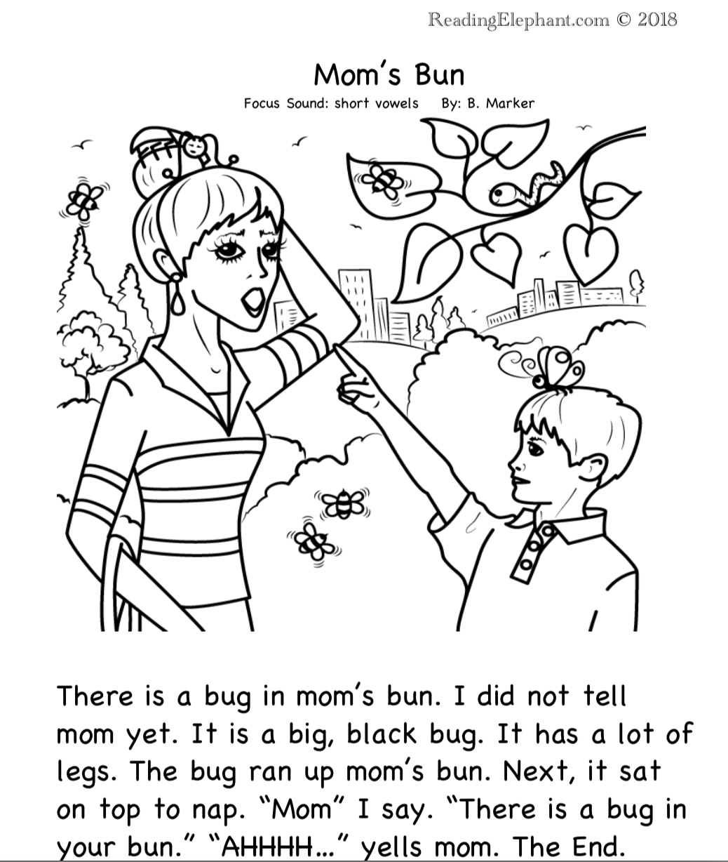 FREE Printable Kindergarten Level Books "Ben Dug" & "Mom&#;s Bun FREE Printable Kindergarten Level Books "Ben Dug" & "Mom&#;s Bun