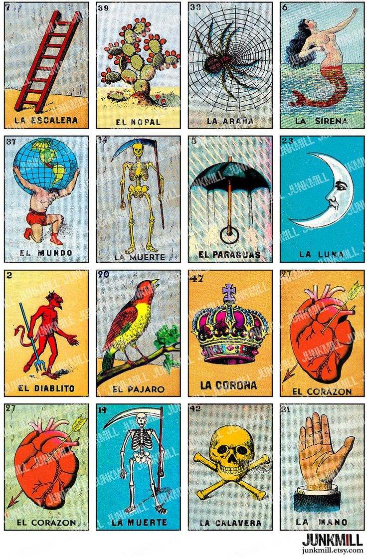 Free Printable Loteria Game