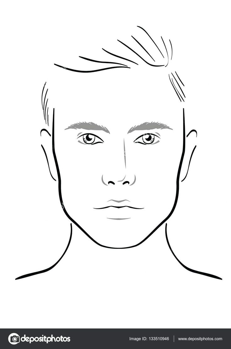 Free Printable Makeup Face Charts - My Bios