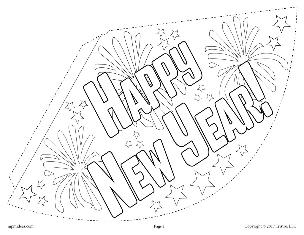 FREE Printable New Year