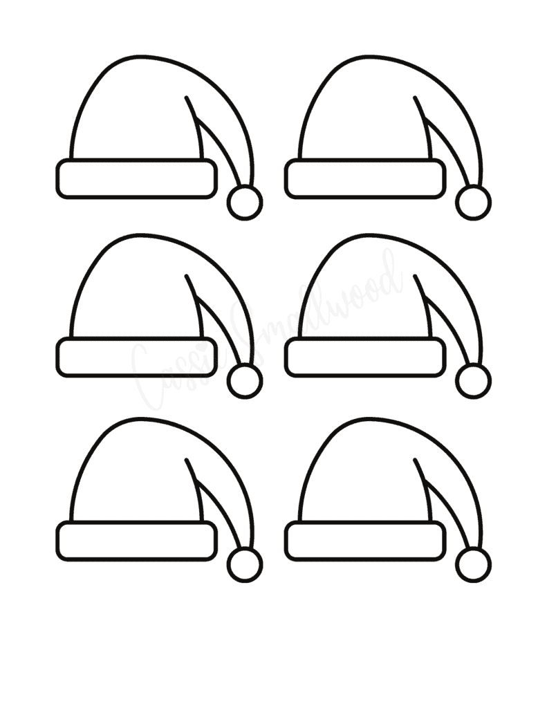 Free Printable Paper Santa Hat Template Free Printable Santa Claus Free Printable Paper Santa Hat Template Free Printable Santa Claus