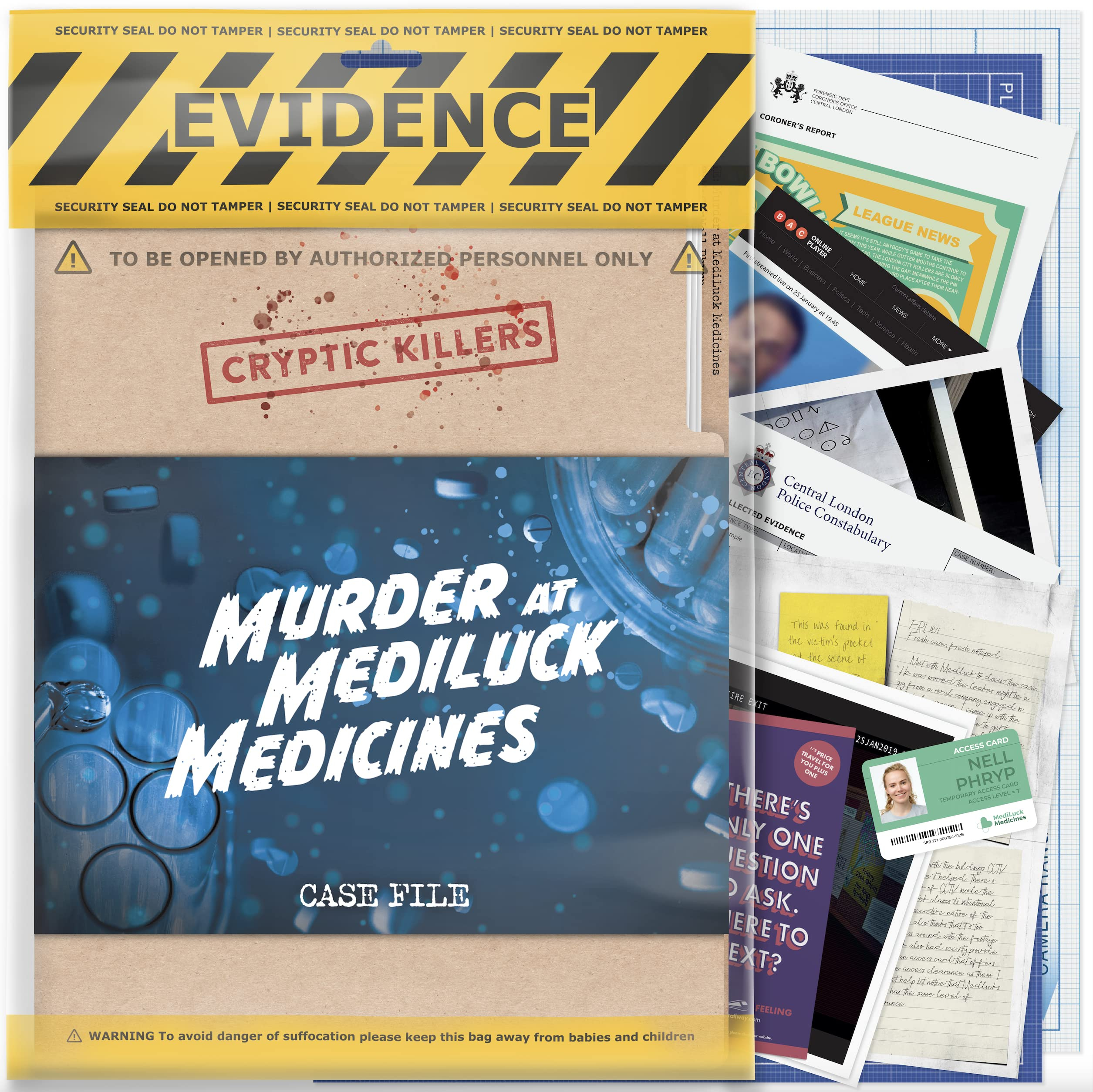 Free Printable Printable Murder Mystery Game, Unsolved Cold Case
