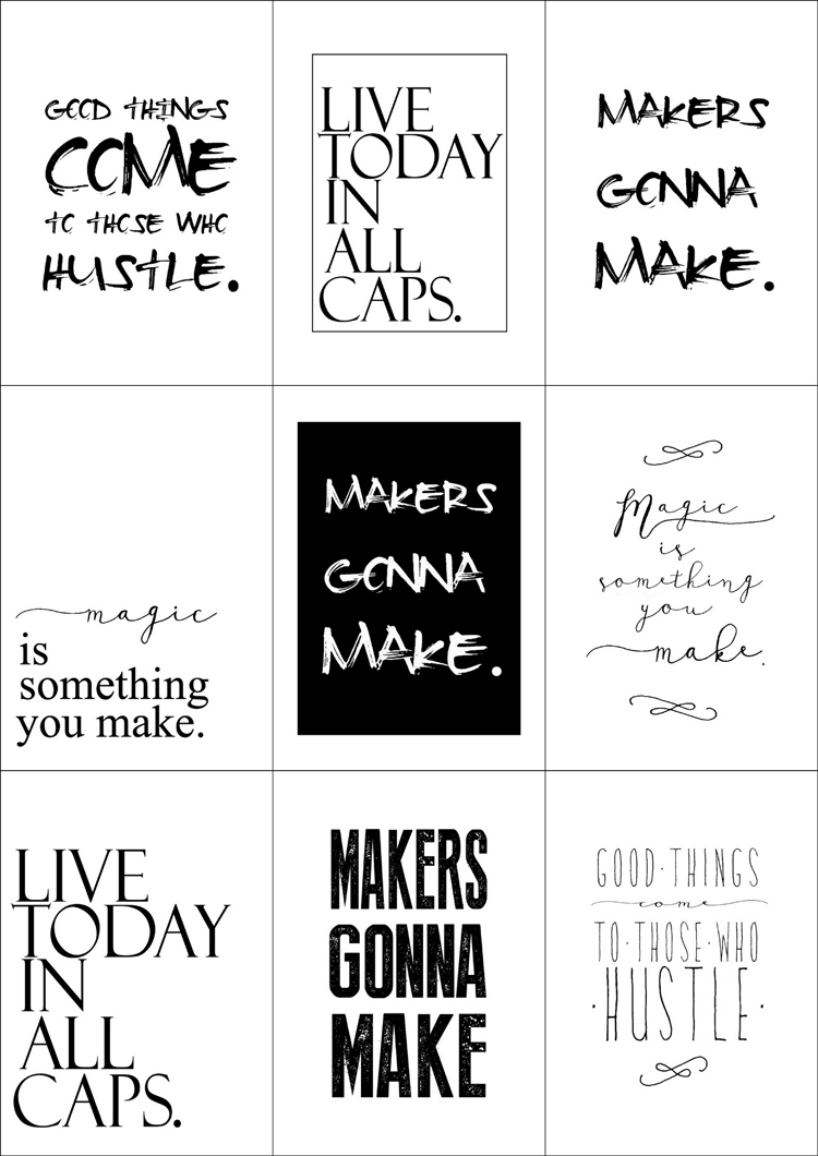 Free Printable Quotes