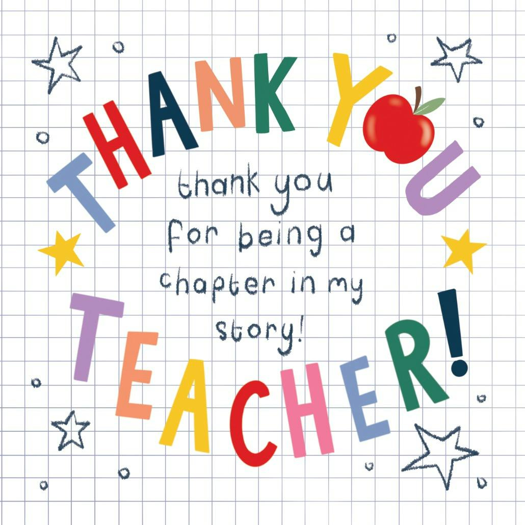Free Printable Teacher Appreciation Cards  Greetings Island